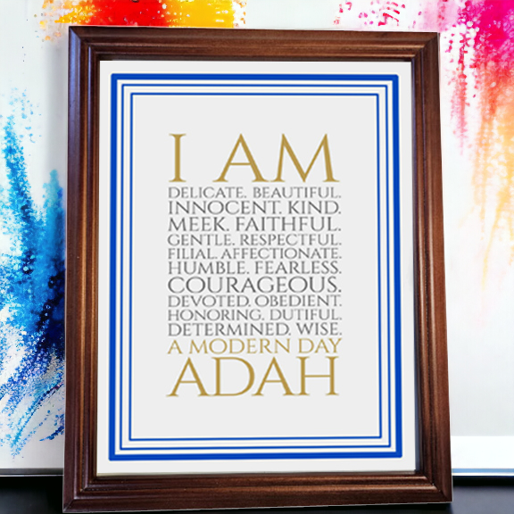 (image for) I Am A Modern Day Adah Art Print